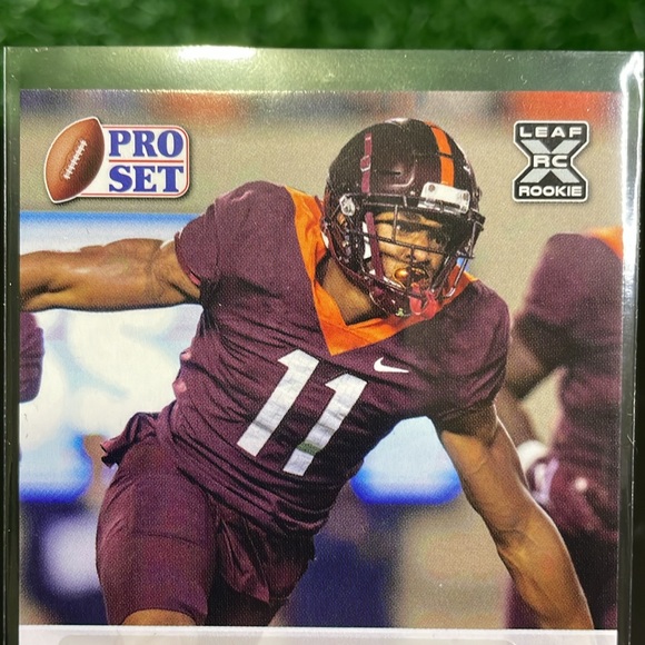 PROSET Amare Baron Autograph Card 🏈 Carolina Panthers - Picture 3 of 5